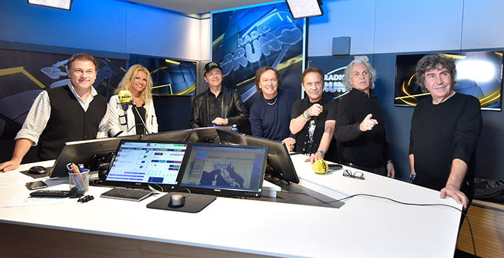 I Pooh a Radio Bruno Guarda le foto della diretta