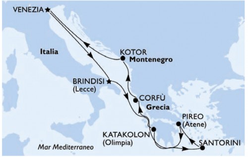 itinerario itinerario