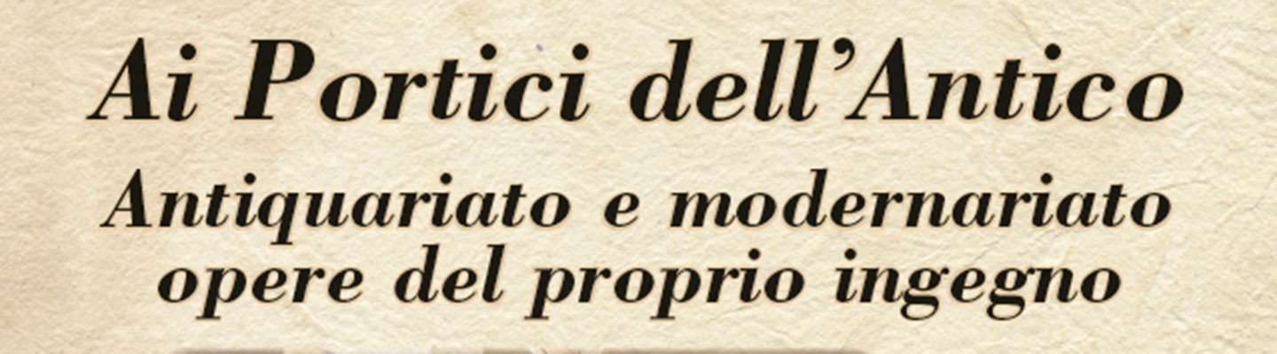 Ai portici dell'antico sabato 19 settembre