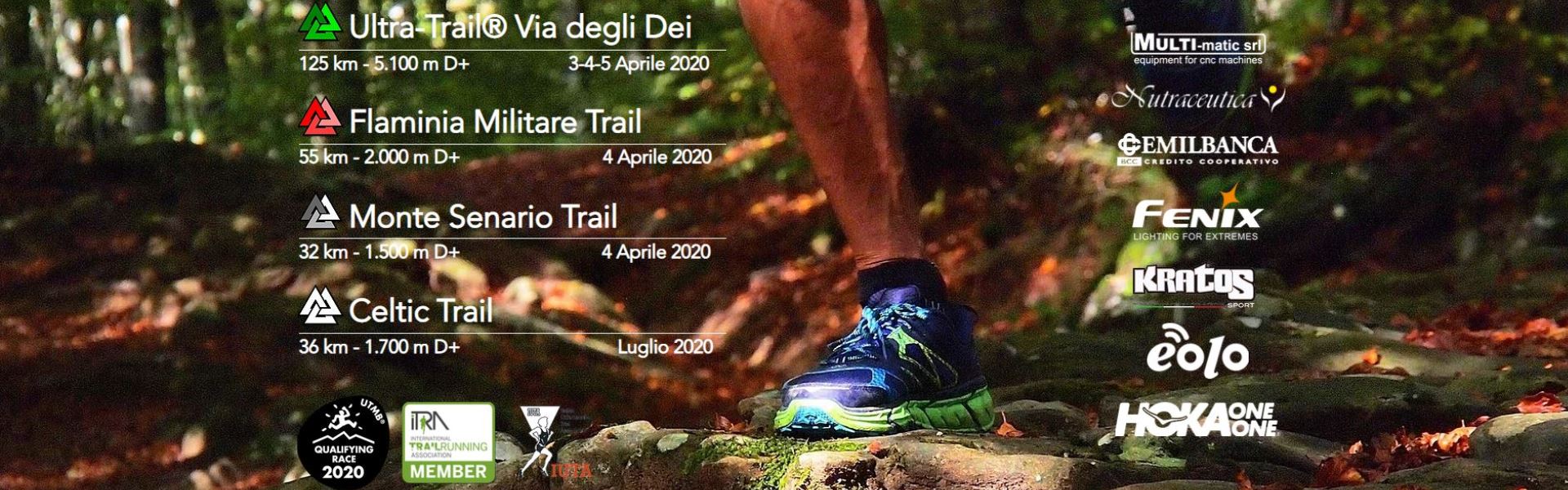 ULTRA TRAIL VIA DEGLI DEI Radio Bruno radio Partner