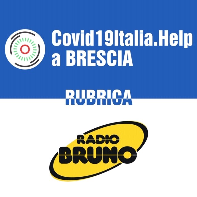 Radio Bruno e Covid19Italia.Help si uniscono per comunicare
