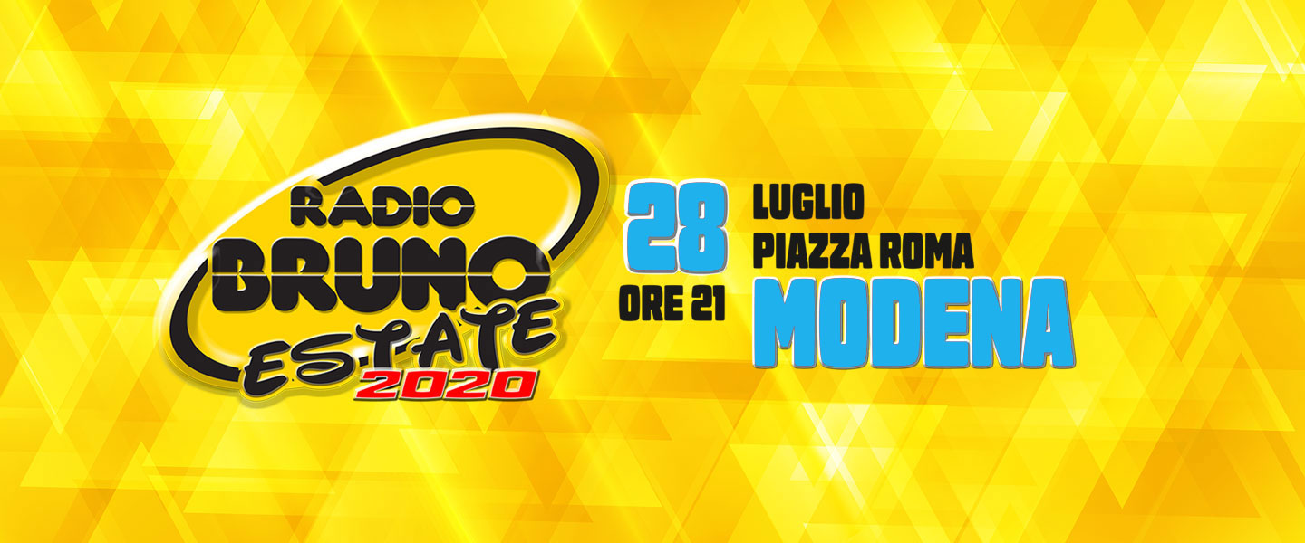 Radio Bruno Estate 2020 28 luglio Radio Bruno