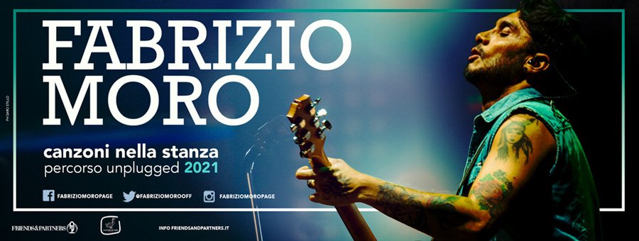 Fabrizio Moro vinci i biglietti con Radio Bruno