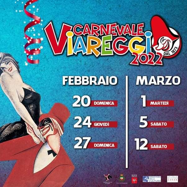 Carnevale di Viareggio 2022 - Radio Bruno radio partner