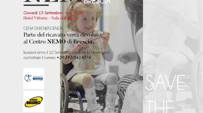 Cena di Beneficenza “Tutti per Nemo Brescia”