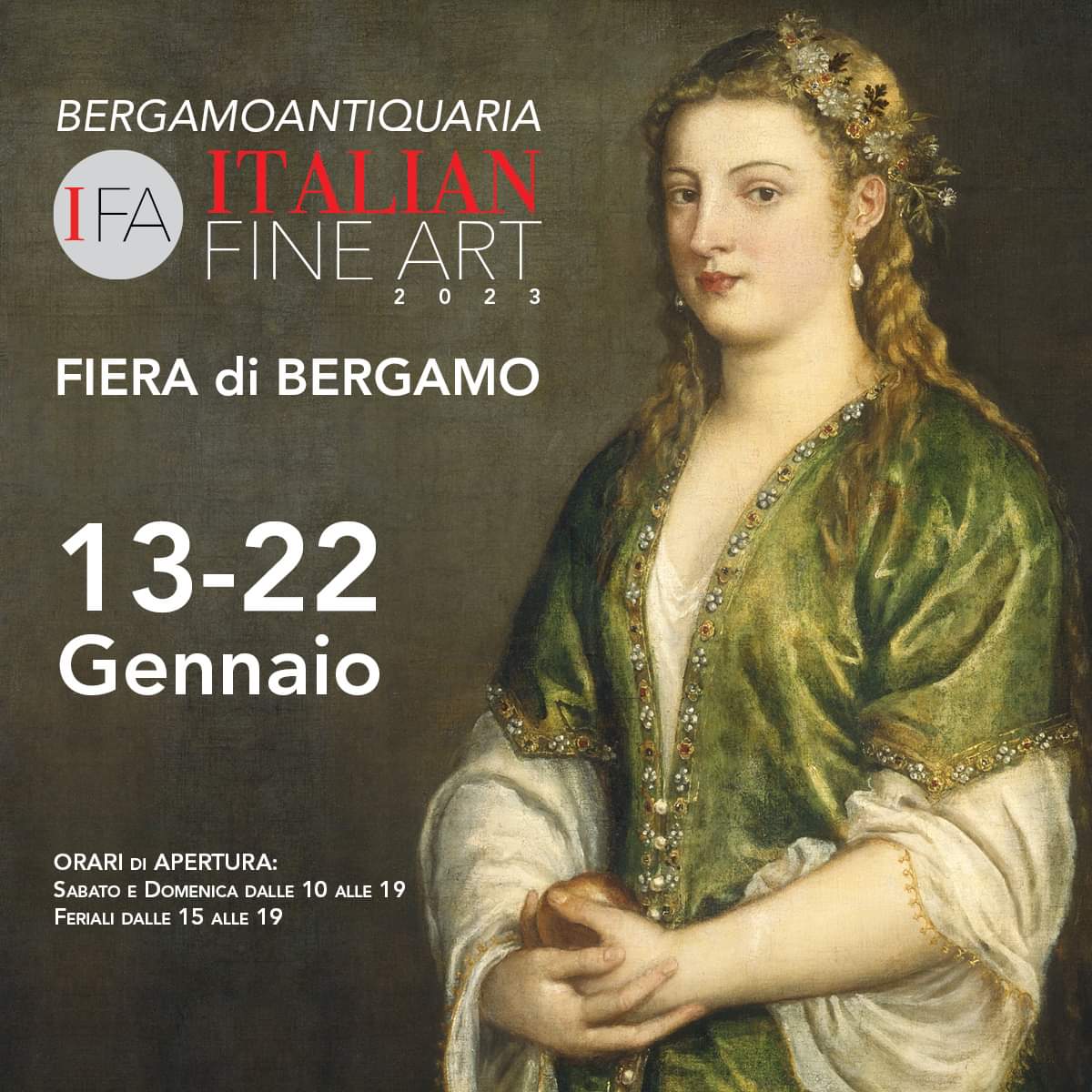 FA - Italian Fine Art ti aspetta dal 13 al 22 gennaio 2023