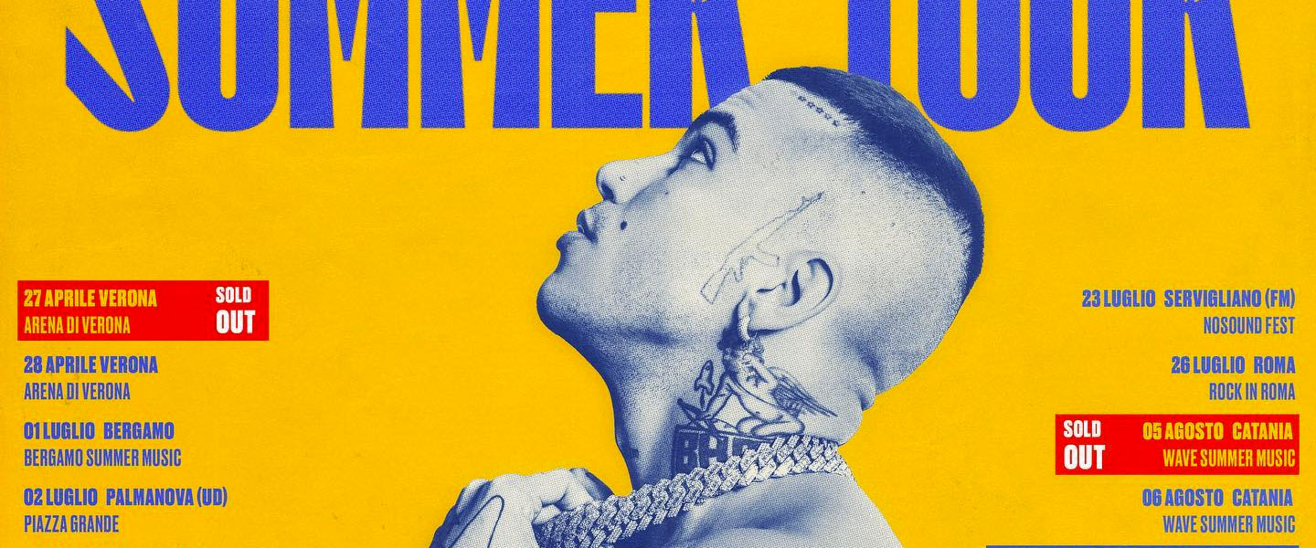 summer tour sfera ebbasta scaletta