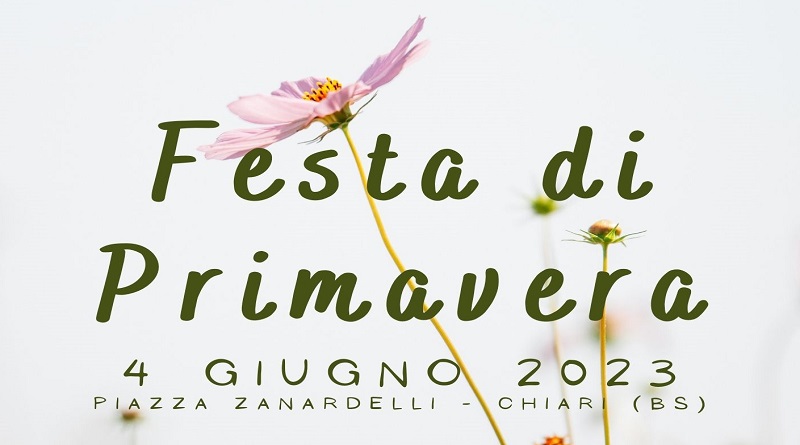 Festa di Primavera a Chiari: vuoi partecipare come espositore?