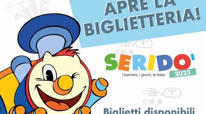Vi aspettiamo a giocare a Seridò! Ora è aperta la biglietteria!