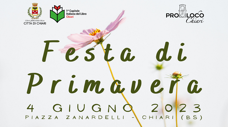 Il 4 giugno, Festa di Primavera a Chiari!