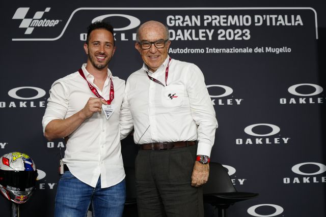 Dovizioso nominato Leggend al Mugello da Ezpeleta