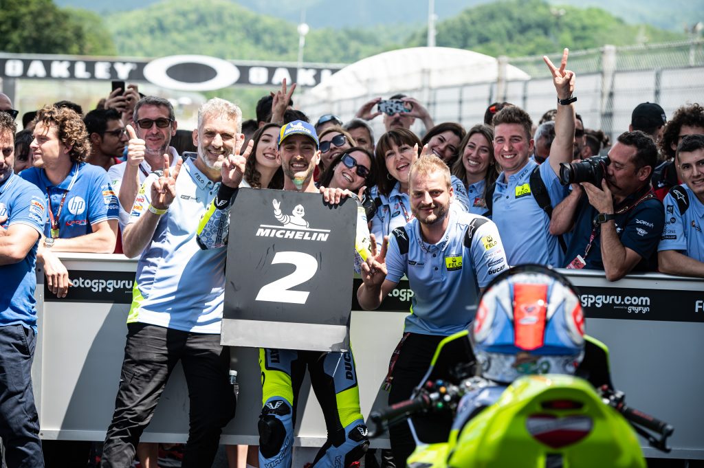 Matteo Ferrari doppio podio al Mugello nella Moto E