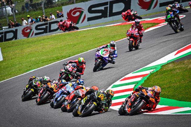 Luca Marini in corsa