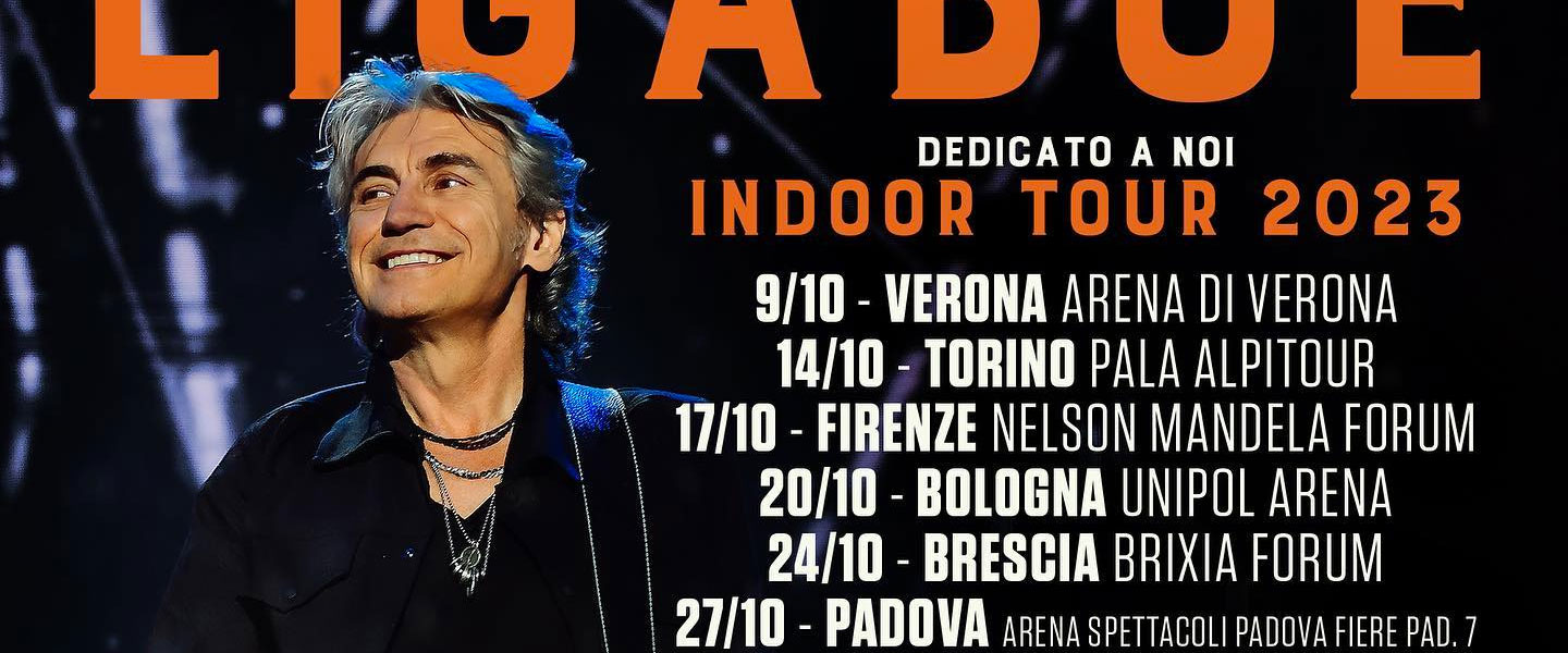 ligabue indoor tour scaletta