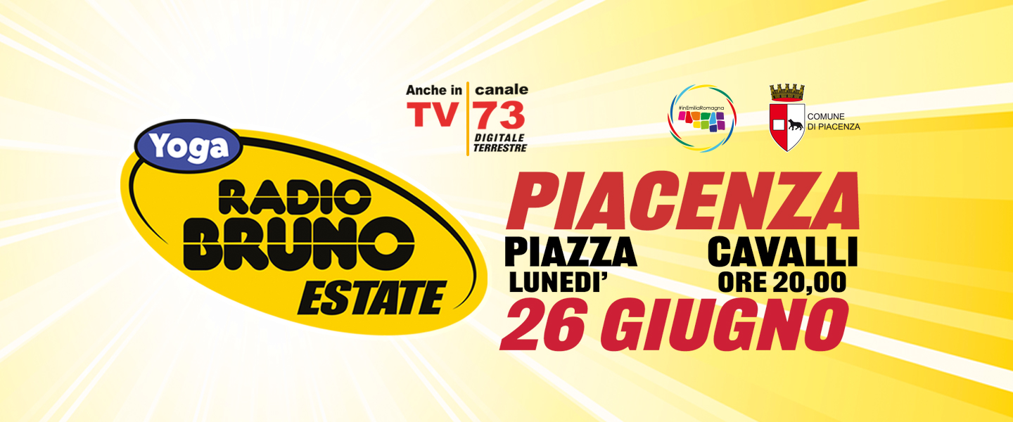 Yoga Radio Bruno Estate a Piacenza Radio Bruno