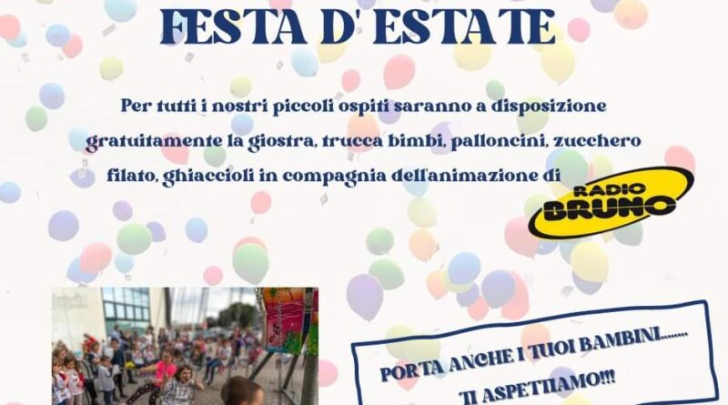 Festa d'estate alla Palestra California