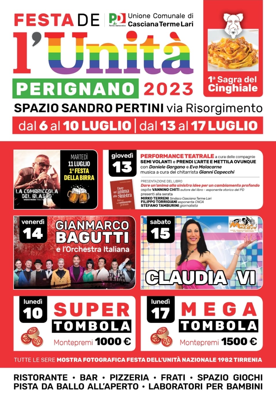 Festa Unità Perignano 2023