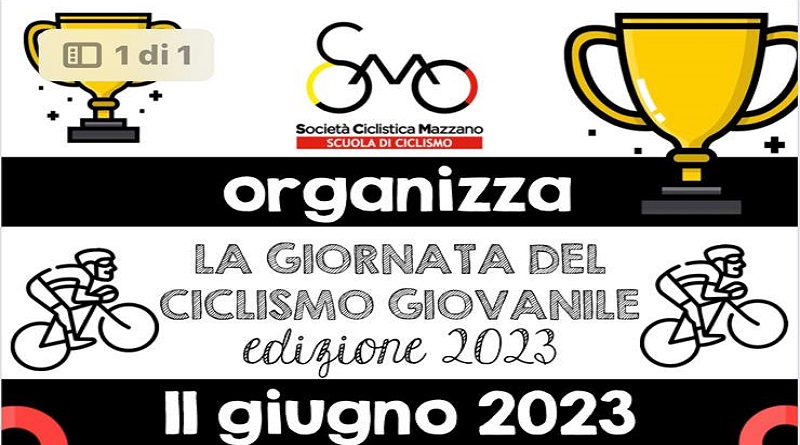 11 giugno: Giornata del Ciclismo Giovanile