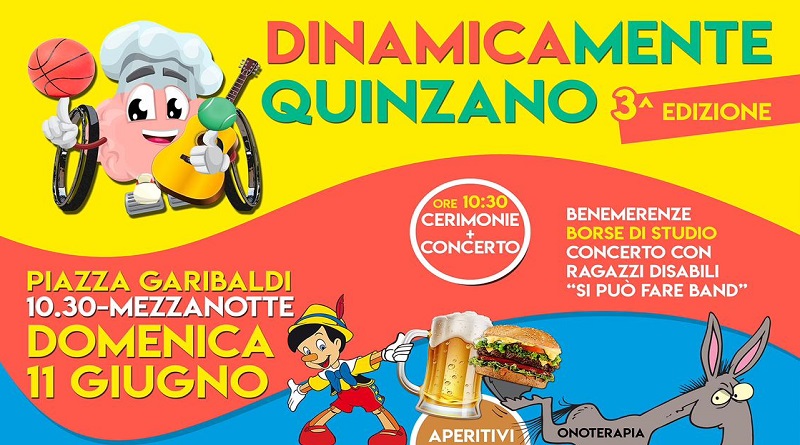 Dinamicamente a Quinzano d'Oglio, appuntamento per domenica 11 giugno