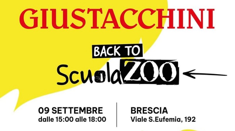 Il 9 settembre, Festa di inizio scuola da Giustacchini!