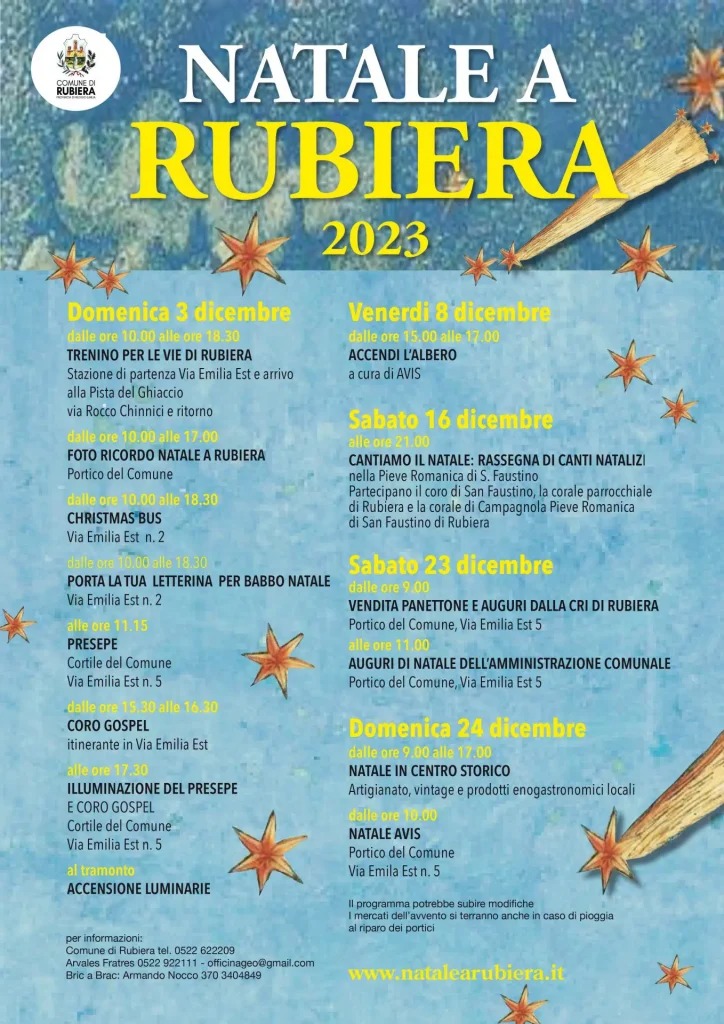Natale a Rubiera (RE) 2023