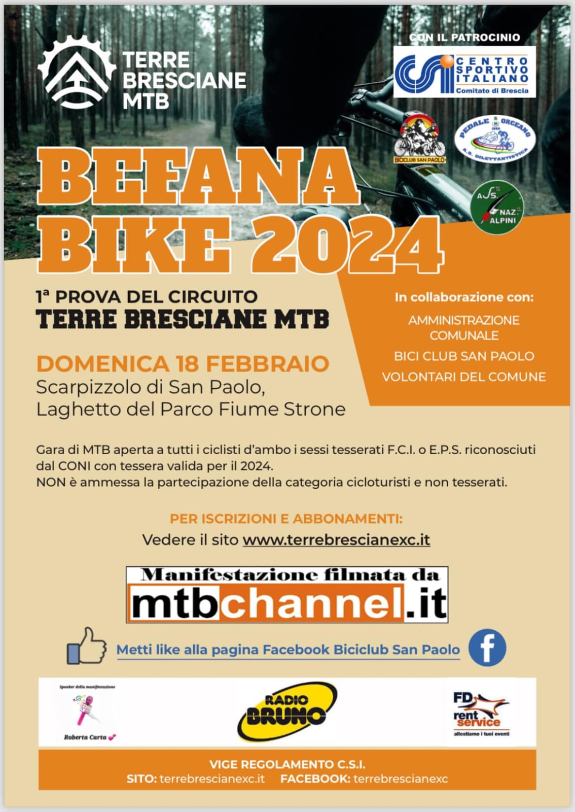 Pronti per la Befana Bike 2024?