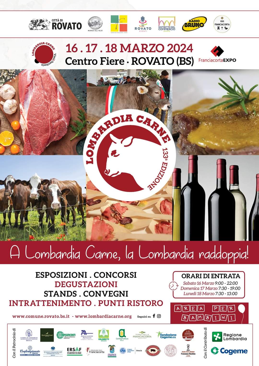 Il 16, 17 e 18 marzo, torna LOMBARDIA CARNE