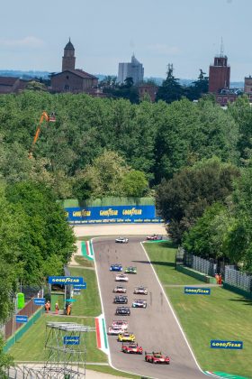 Panoramica di Imola dall'alto