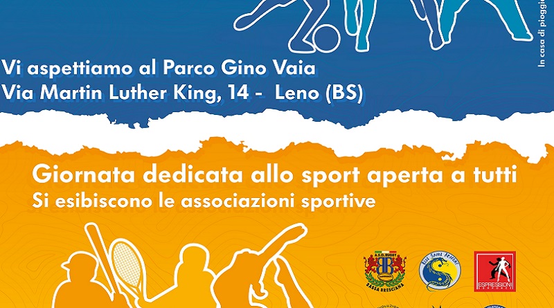 Il 18 maggio a Leno la giornata dedicata allo sport!