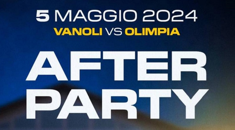 After Party Vanoli basket Cremona al PalaRadi!