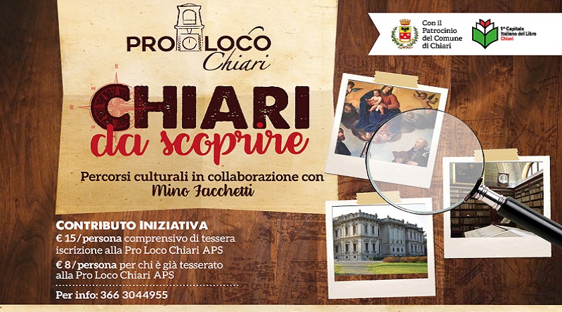 CHIARI DA SCOPRIRE. Percorsi culturali in collaborazione con Mino Facchetti.