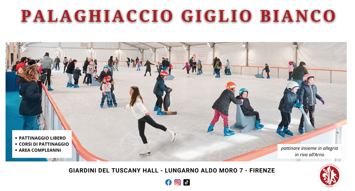 Con Radio Bruno al Palaghiaccio Giglio Bianco a Firenze