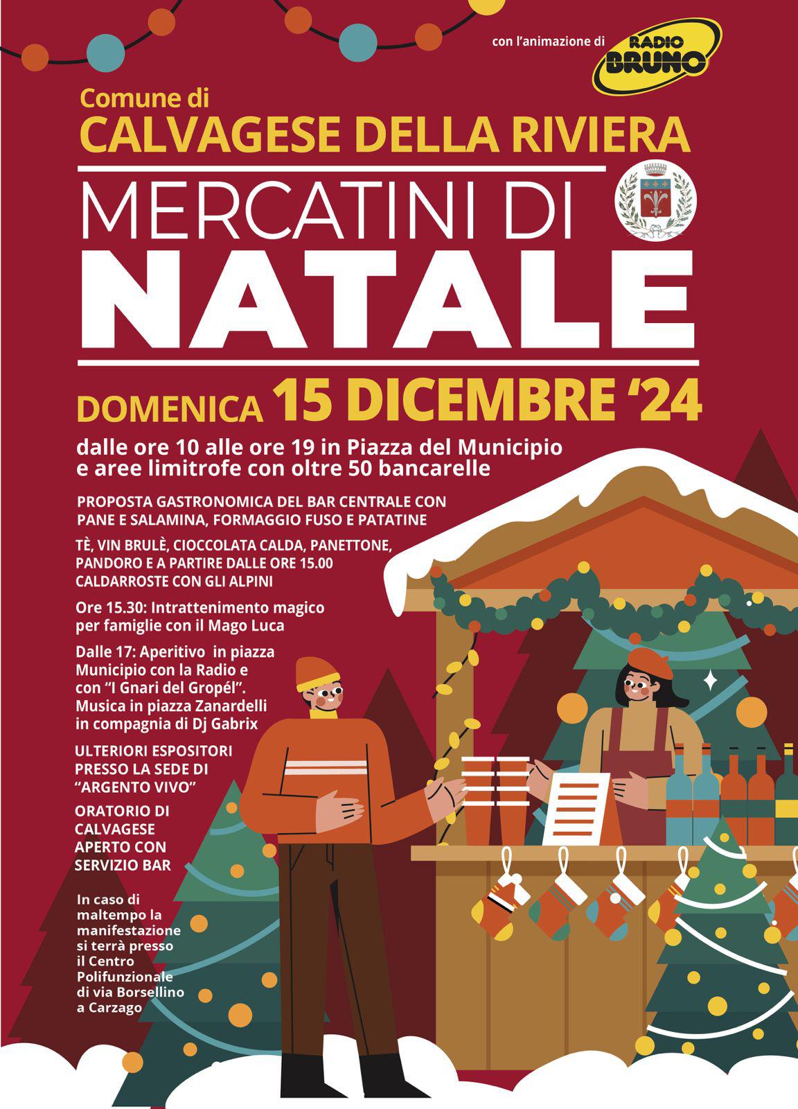 Il Natale approda a Calvagese della Riviera: domenica 15 dicembre