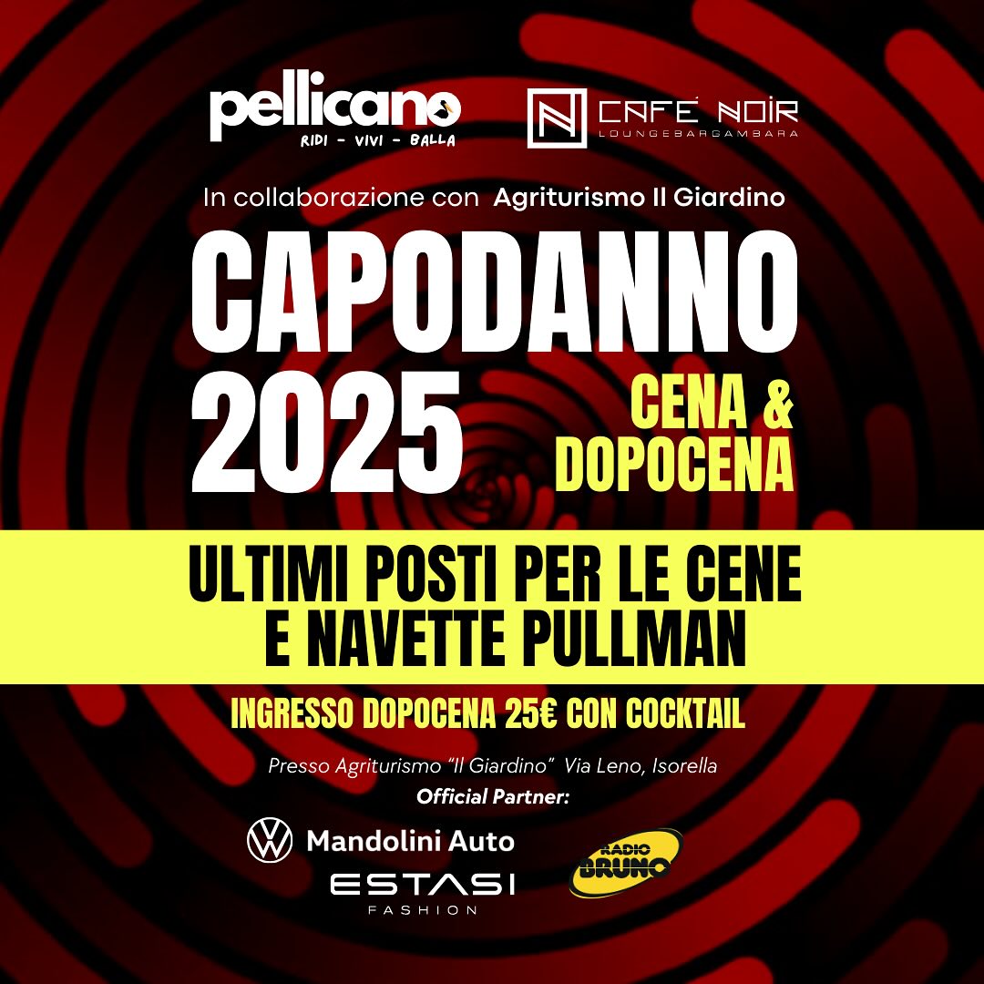 Capodanno Pellicano a Isorella (BS), Agriturismo Il Giardino
