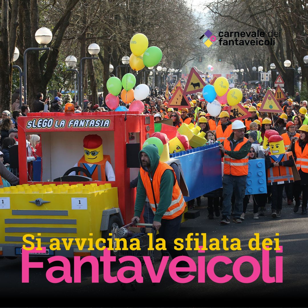 Grande Sfilata del Carnevale dei Fantaveicoli a Imola (BO)