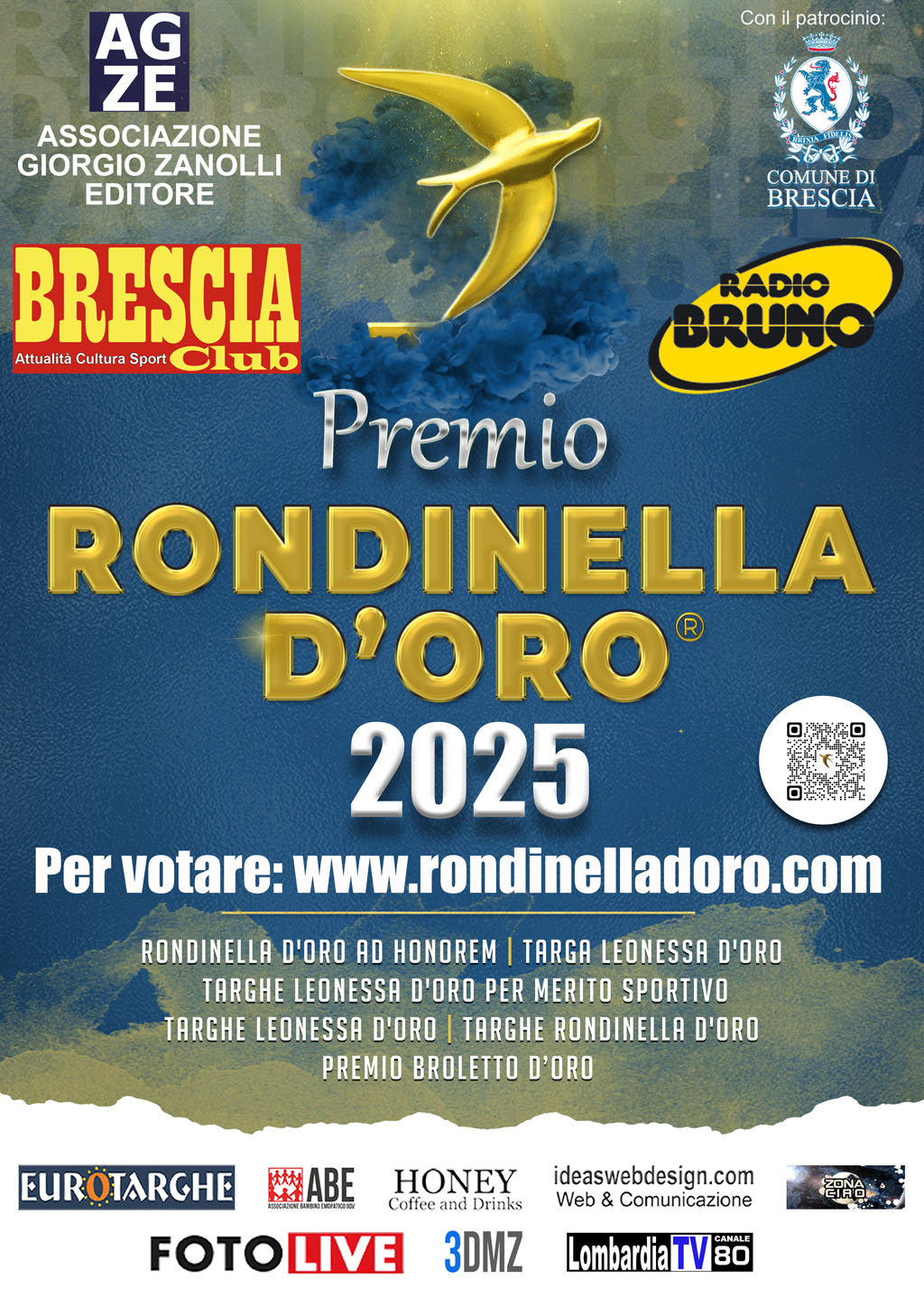 Premio Rondinella d’oro 2025 al via le votazioni per la 37esima edizione