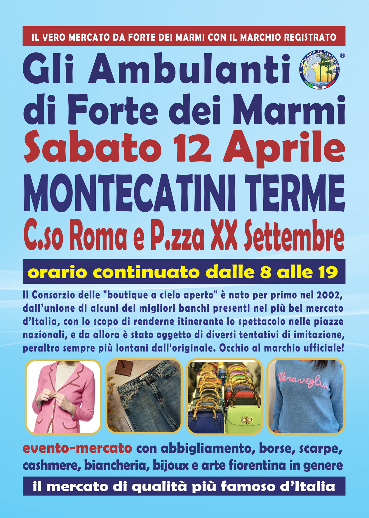 Gli Ambulanti di Forte dei Marmi® a Montecatini Terme
