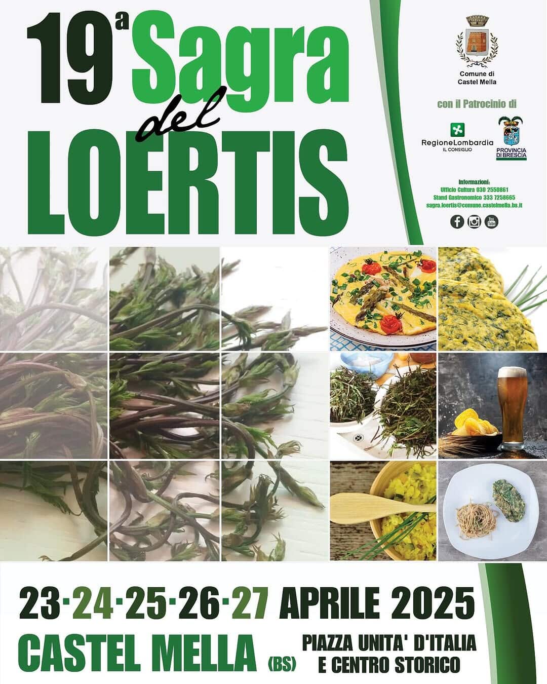 La Sagra del Loertis: dal 23 al 27 Aprile a a Castel Mella