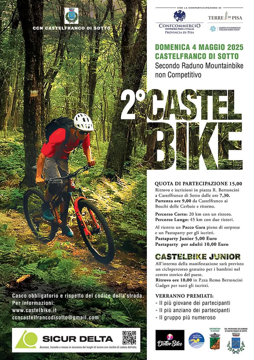 2° Castelbike a Castelfranco di Sotto