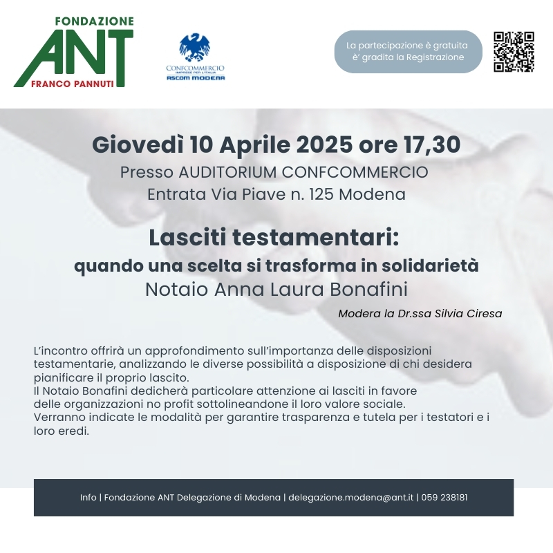 Lasciti testamentari: quando una scelta si trasforma in solidarietà
