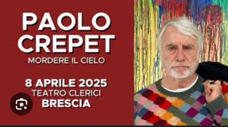 “Mordere il cielo” con Paolo Crepet: 8 aprile al Teatro Clerici