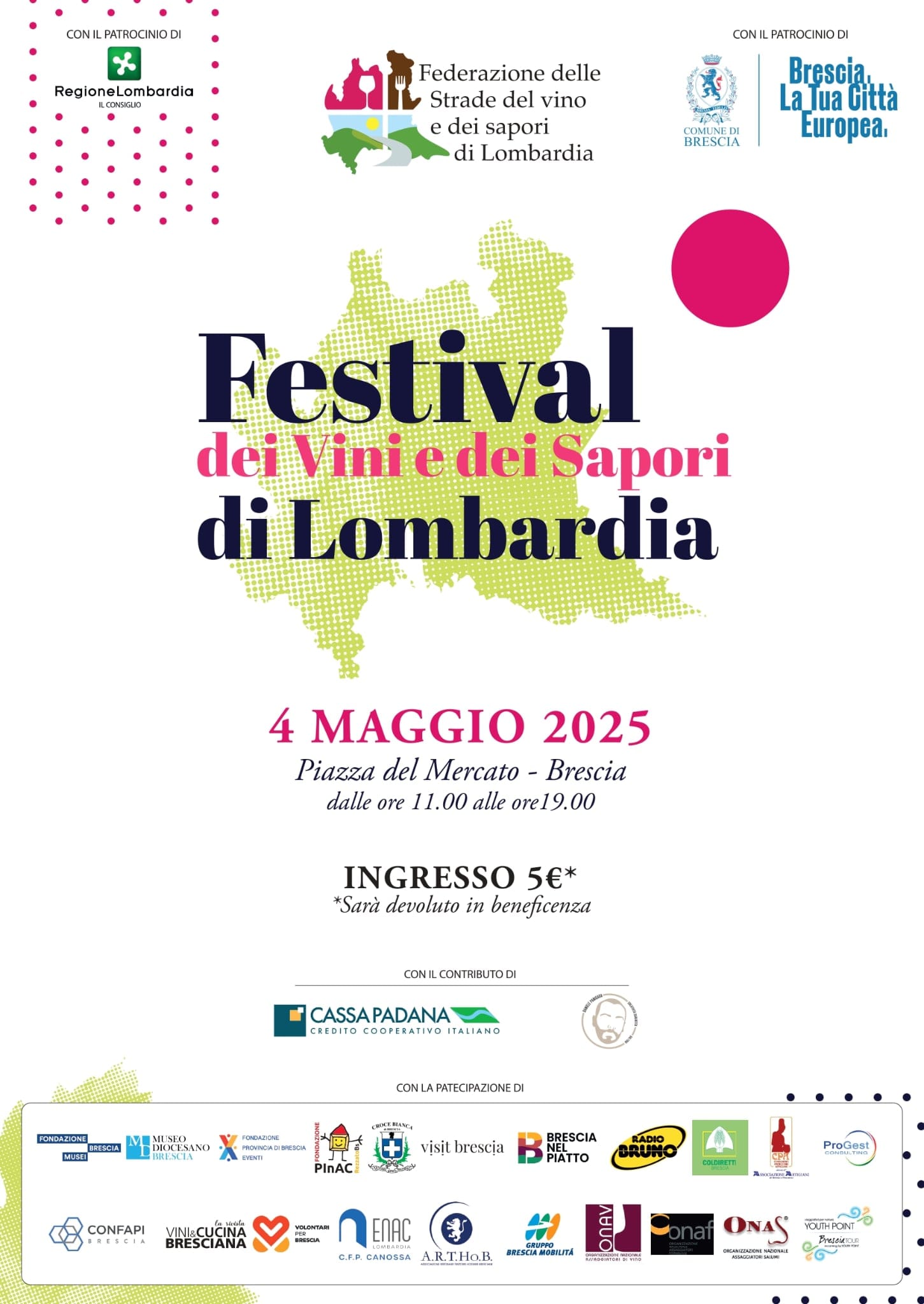 Sapori in piazza il 4 maggio: a Brescia il meglio della Lombardia