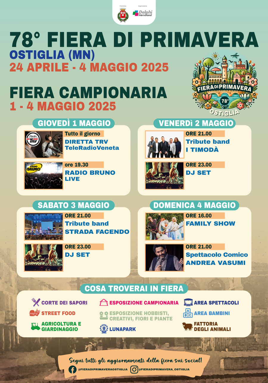 78° Fiera di Primavera di Ostiglia (MN)