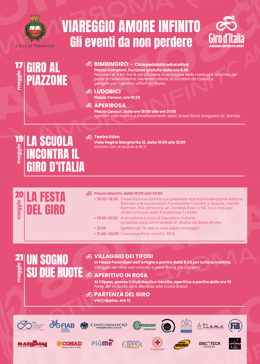 Con Radio Bruno a Viareggio per il Giro d’Italia