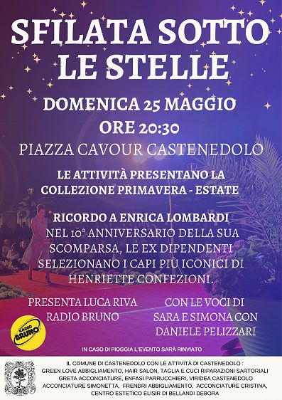 Domenica 25 maggio a Castenedolo la "Sfilata sotto le stelle"