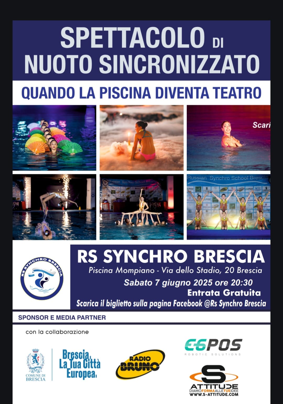 Quando la piscina diventa teatro!