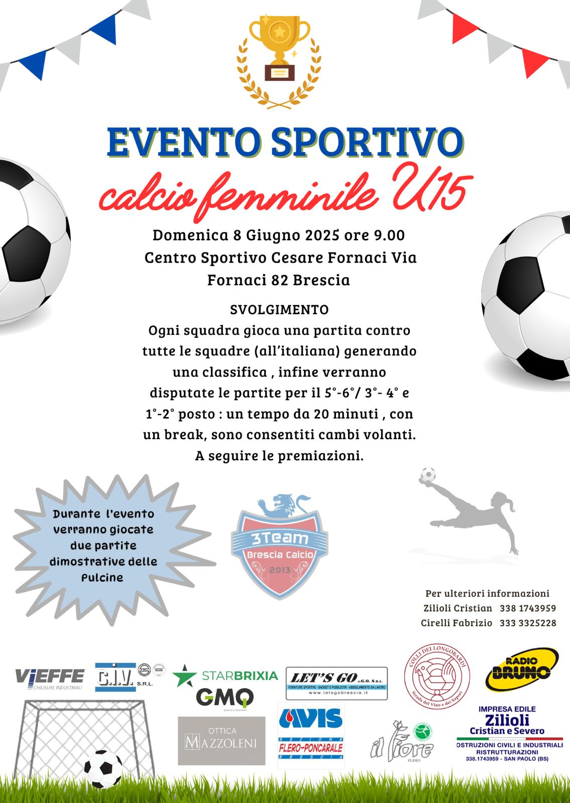 Sabato 7 e domenica 8 giugno due eventi sportivi di calcio femminile con il "Memorial Erika"