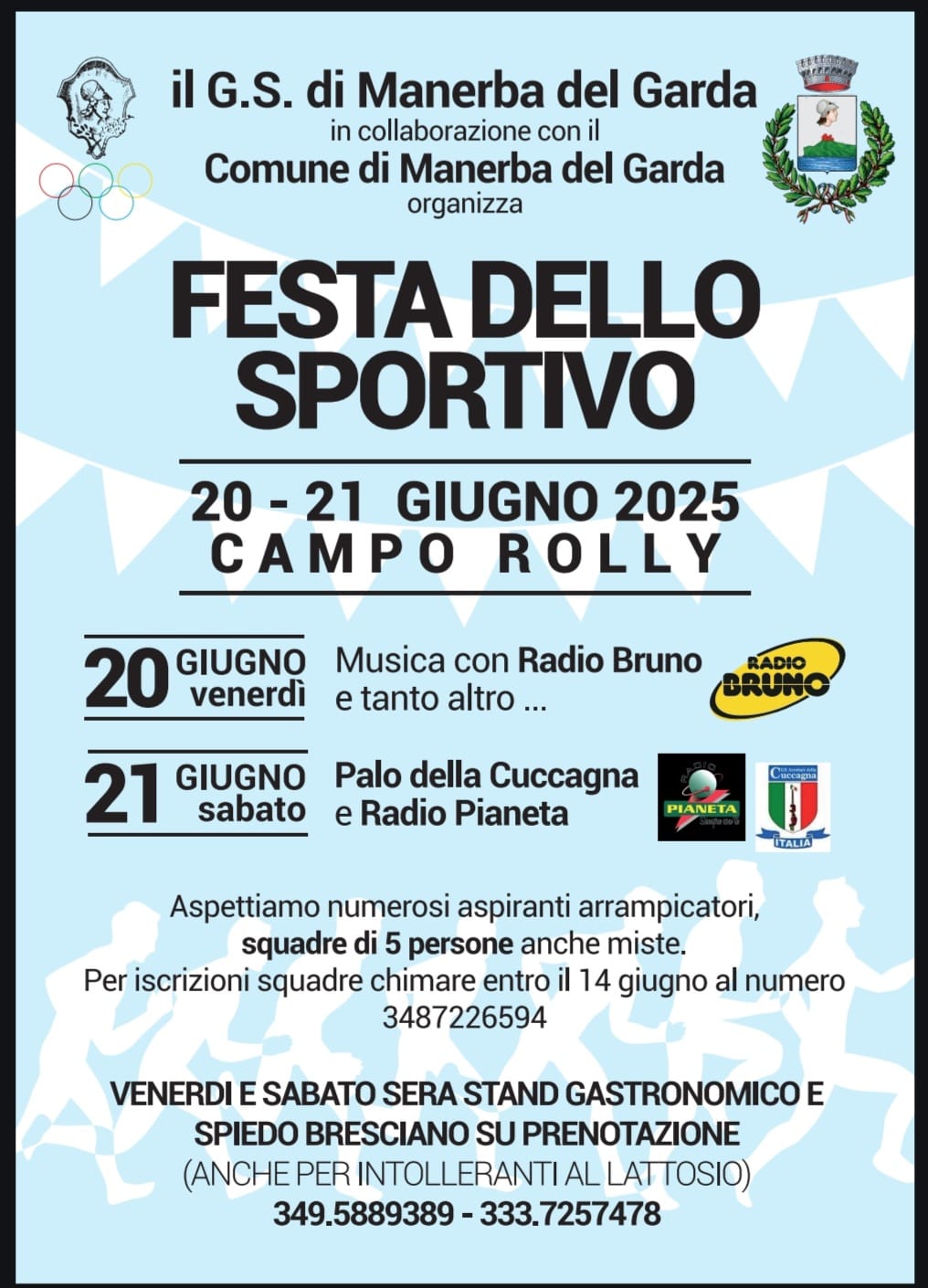Festa dello sportivo: il 20 e il 21 giugno a Manerba del Garda