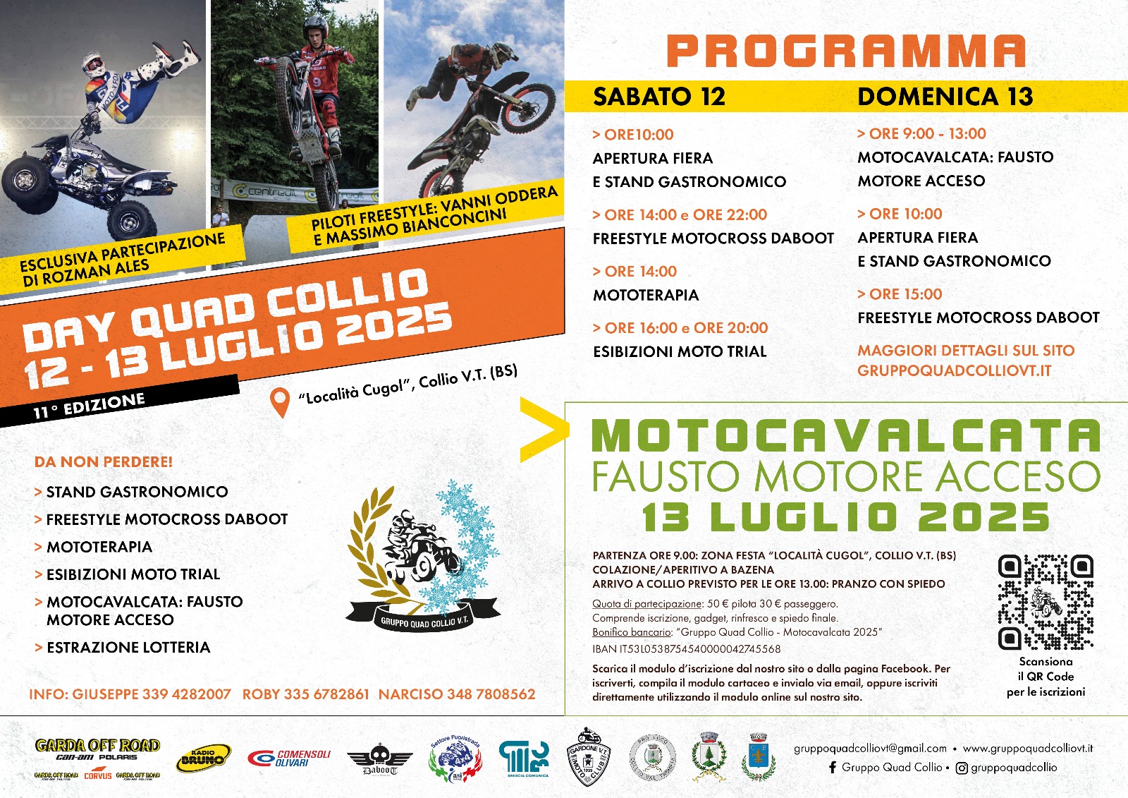 Day Quad Collio: sabato 12 e domenica 13 luglio!