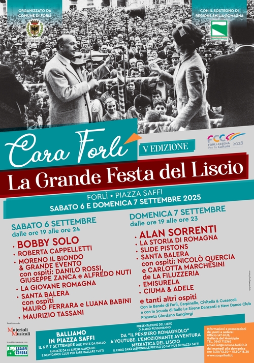 Cara Forlì. La Grande Festa del Liscio. V edizione